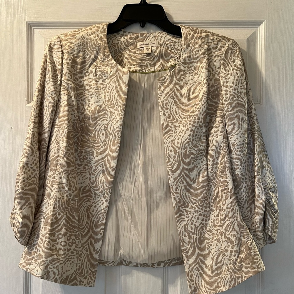 Ladies Coldwater Creek Dress Blazer - size 16